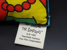 The Simpsons 1997 small cushion Marge red