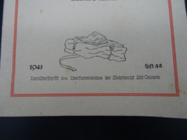 Tornisterschrift 'Der Krieg der Freimaurer gegen Deutschland' 1941