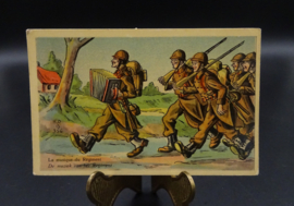 Belgian humoristic postcard 1930's