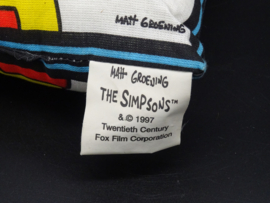 The Simpsons 1997 small cushion Lisa white