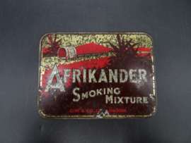Afrikander Smoking Mixture tobacco tin