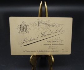 German CDV 1900's Hagenau