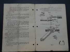 Small Arms Training manual Sten 1942