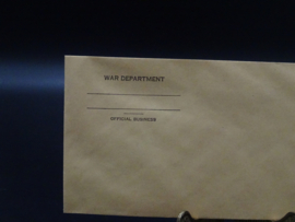 War Departement envelope