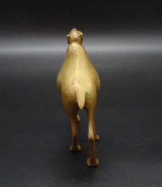 Brass dromedary statue