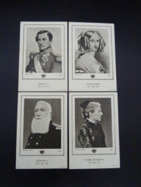 Postcard collection Belgian Royalty