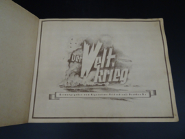 Cigarette Card Album 'Der Weltkrieg' WW1