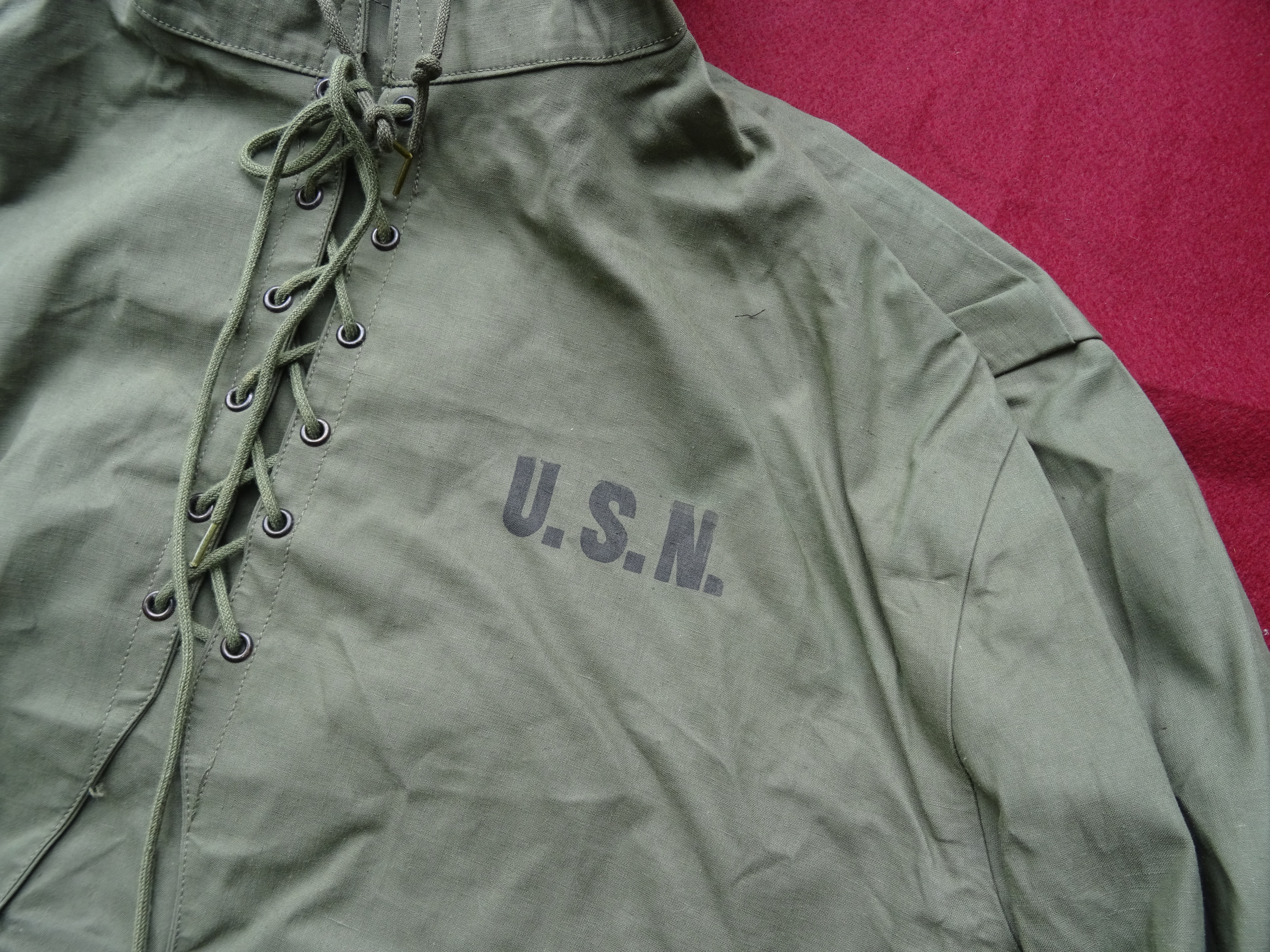 US Navy Wet Weather Parka WW2