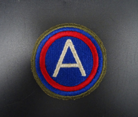 US 3rd Army Corps Greenback Patch WW2