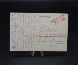 Postcard 'Ewtsche Bitt' 1918