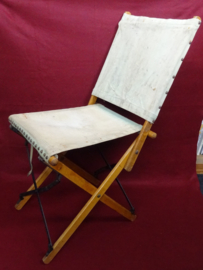 British Officer folding Campaign Chair WW2