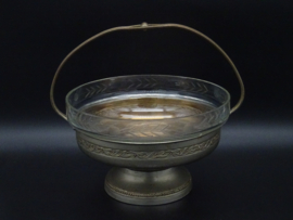 Art Nouveau fruit basket