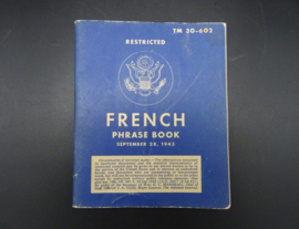 TM 30-602 French Phrase Book - September 28, 1943