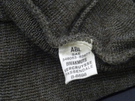 Belgian army open face balaclava