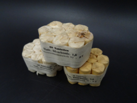 German medical Natr. Bicarbonic tablets WW2