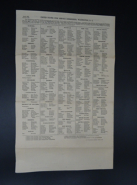 Announcement Examinations for Translator 1942
