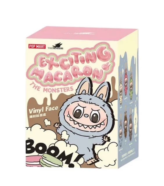 Labubu exciting macaron