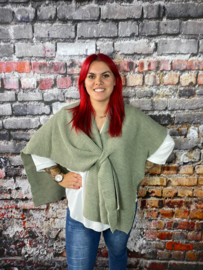 Poncho licht groen