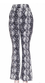 Comfortbroek 227 SW zwart wit