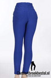 Comfortbroek royaalblauw