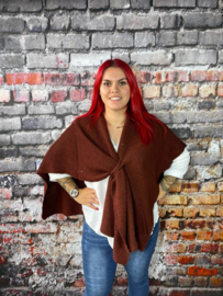 Poncho Bruin / Roest