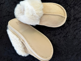 pantoffel beige