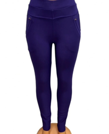 Comfortbroek violet