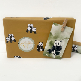 Cadeaupapier panda