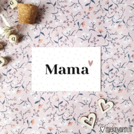 Minikaartje ‘Mama’