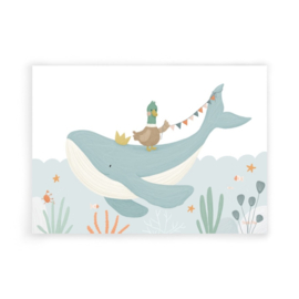 Kaart ‘Walvis & eend feest’