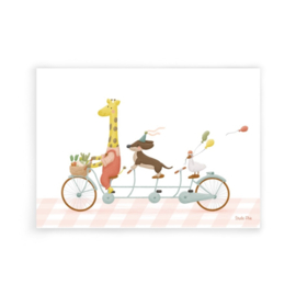 Kaart ‘Feestje op de fiets’