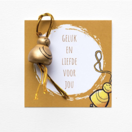 Minikaartje ‘ Geluk en liefde’