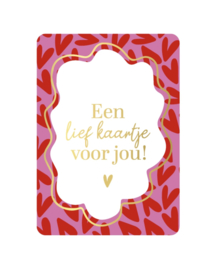 Kaart ‘Een lief kaartje voor jou!
