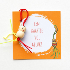 Minikaartje ‘Geluk’