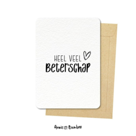 Kaart ‘Heel veel beterschap’