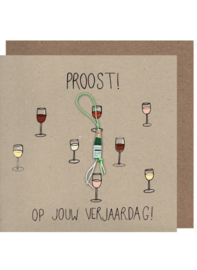 Kaart ‘Proost’