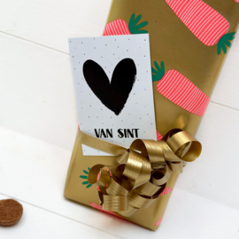 Cadeaupapier (70 cm) Sint wortels