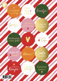 Stickervel - Lief feestje