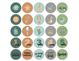 Stickervel kids jongens