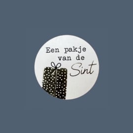 Sticker - Een pakje van de Sint’ (5st)