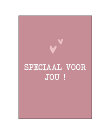 Kaart ‘Speciaal voor jou!’
