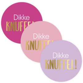 Sticker - Dikke knuffel! (5st)
