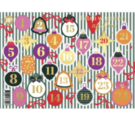 Stickervel - advent
