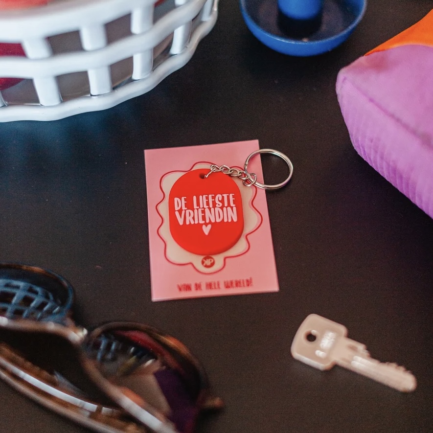 De liefste vriendin - Sleutelhanger