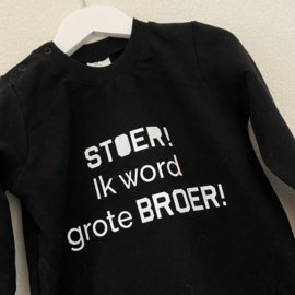 Sweater  -  STOER ik word grote BROER!