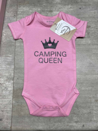 Rompertje Maat 50/56 Roze  - Camping Queen