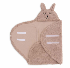 Wikkeldeken Bunny Wild rose - Jollein