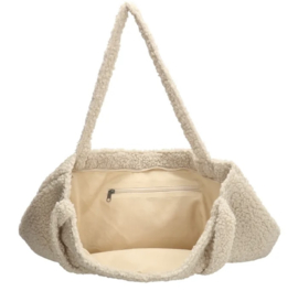 Teddy Shopper Mombag - Creme