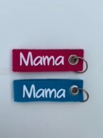 Vilten sleutelhanger voor  Mama