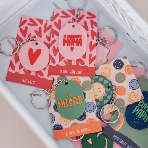 De allerliefste mama - Sleutelhanger